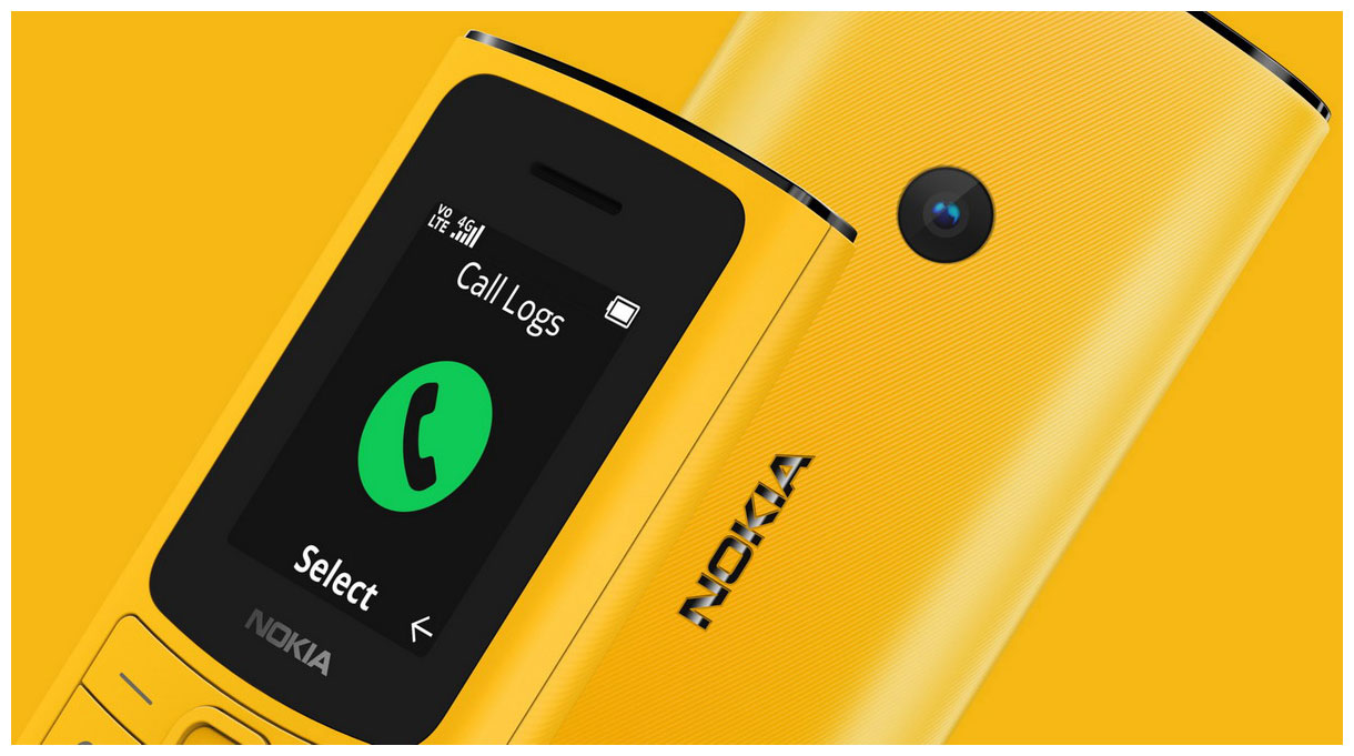 Мобильный телефон Nokia 110 4G DS Yellow NOK-16LYRY01A01 | AliExpress