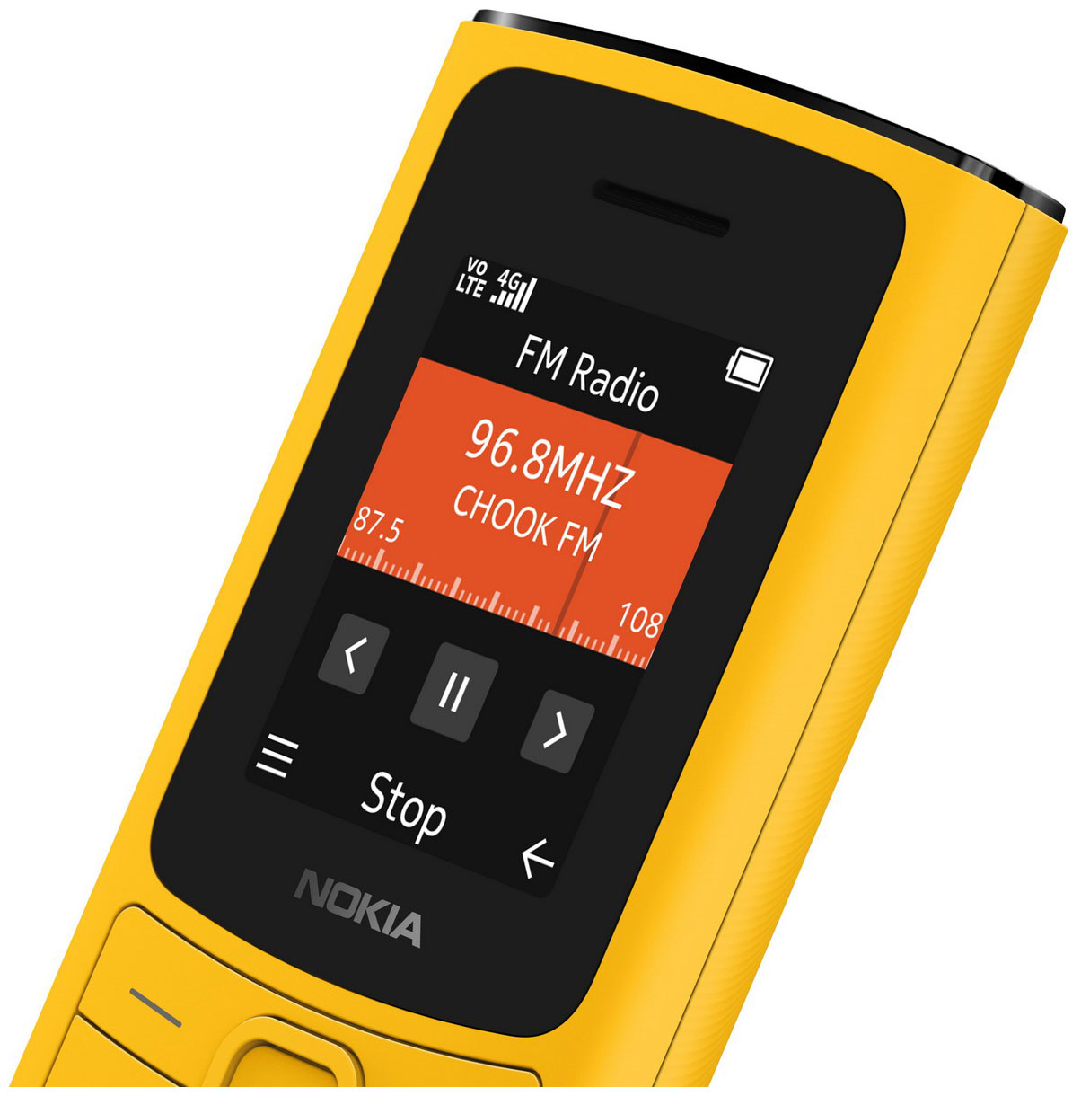 Мобильный телефон Nokia 110 4G DS Yellow NOK-16LYRY01A01 | AliExpress