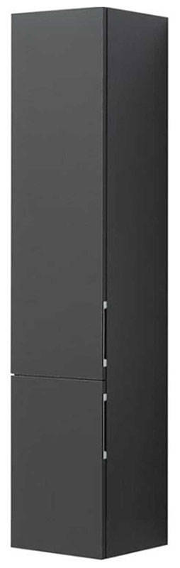 Изображение товара Шкаф-пенал для ванной Aquanet Алвита 35 L серый антрацит (00249618)