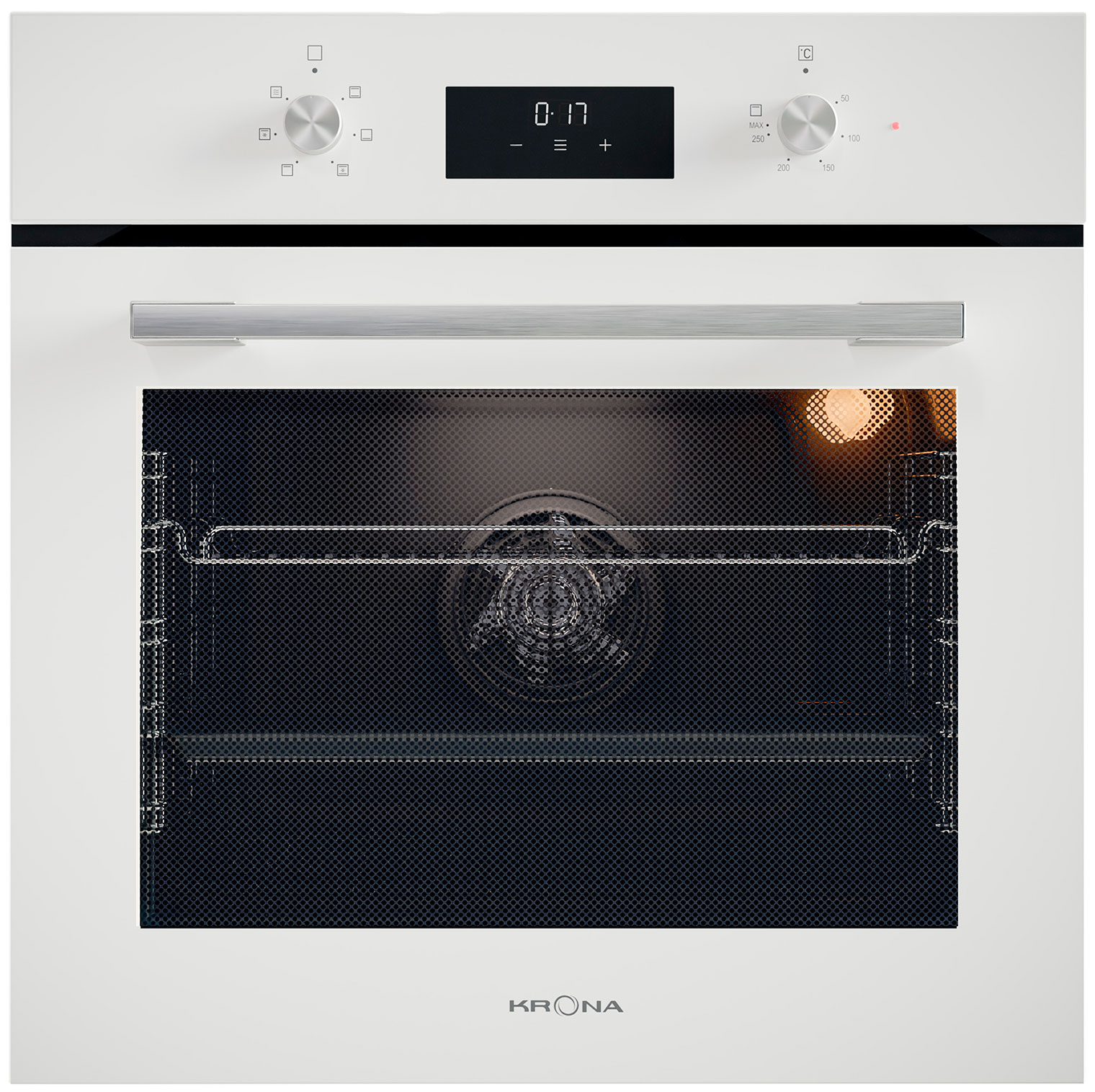 Изображение товара Эллектрический духовой шкаф Krona MAGNETE 60 WH с грилем и конвекцией белый