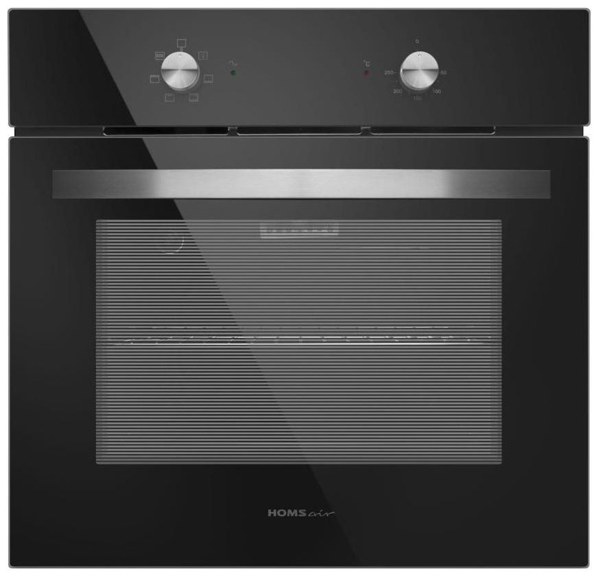 Изображение товара Электрический духовка Homsair OES660BK01 черная с грилем и подсветкой