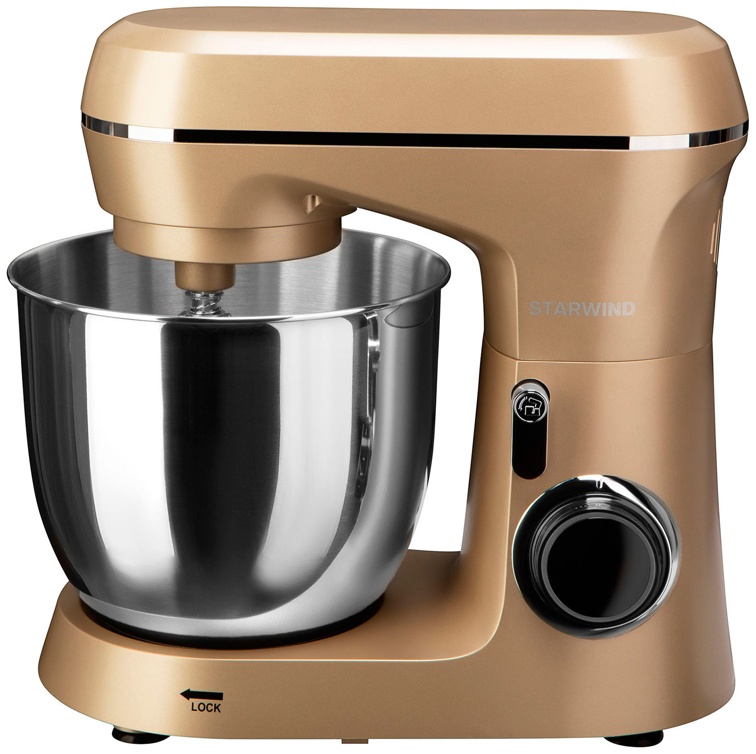 Изображение товара Миксер Starwind SPM6163 1300Вт золотистый