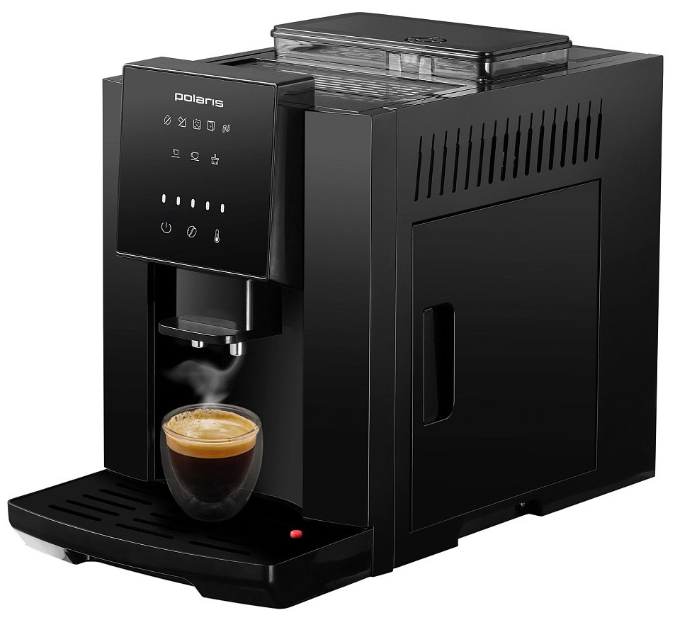 Кофемашина автоматическая Polaris PACM 2040S Черный кофемашина polaris pacm 2041sw цвет черный