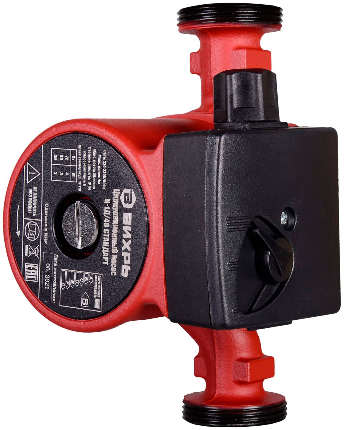 Изображение товара Циркуляционный насос Вихрь Ц-1Д/40 СТАНДАРТ для систем отопления