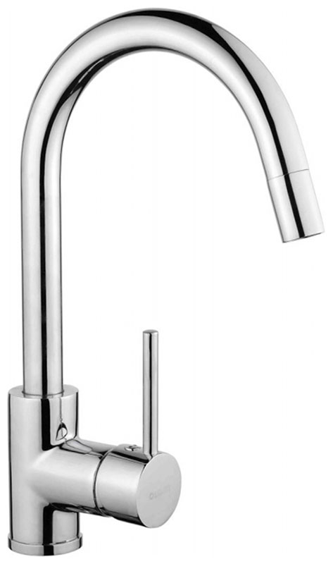 Изображение товара Кухонный смеситель Oulin OL-8006 сатин из нержавеющей стали AISI 304