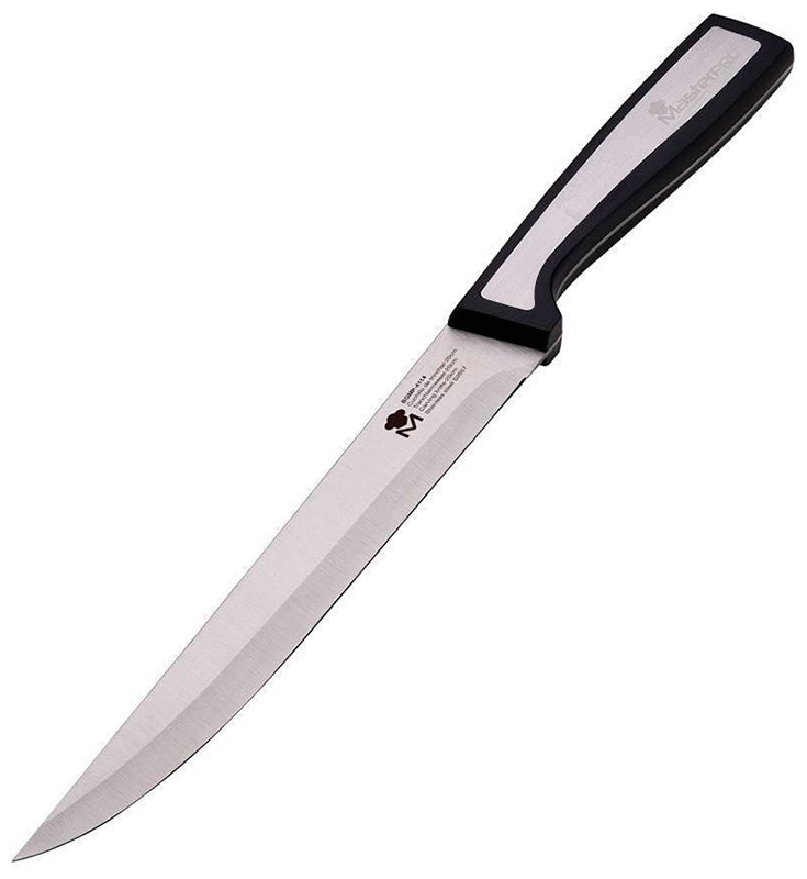 Нож Bergner S 20 CM BGMP-4114 SHARP нож для мясорубки mallony чудо нержавеющая сталь запасная часть
