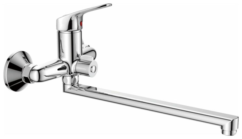 Изображение товара Смеситель для ванны Haiba HB16 с душевым гарнитуром