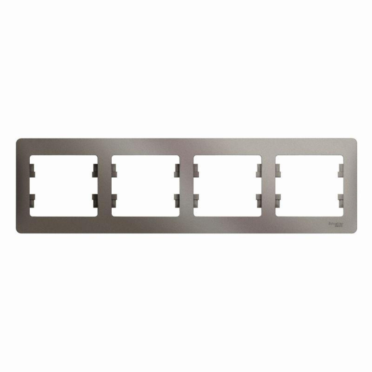 Изображение товара Декоративная рамка Glossa 4M горизонтальная для системы Systeme Electric