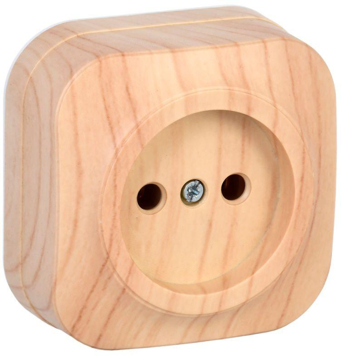 Изображение товара Розетка IEK РС20-2-ХС 10А без заземл и защиты IP20 для внутренней установки