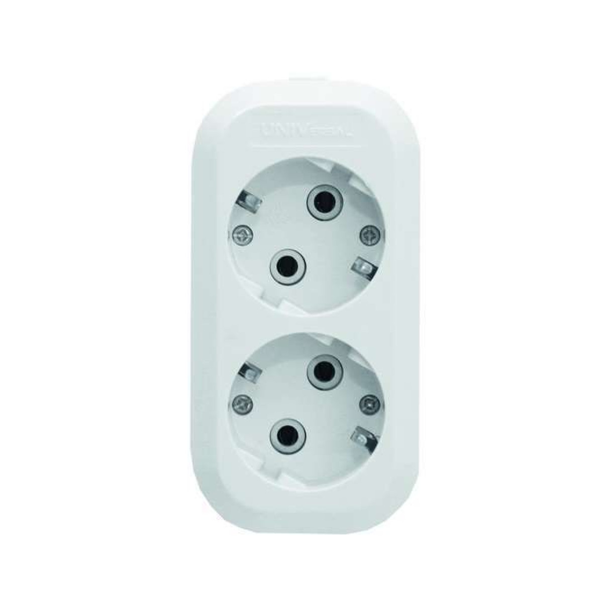 Изображение товара Розетки Универсал Колодка удлинителя 2-м с заземленьем АБС пластик Россия