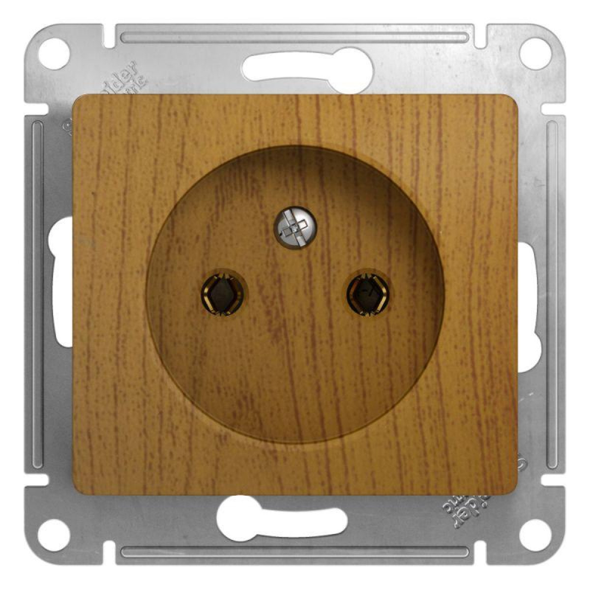 Изображение товара Розетка Systeme Electric Glossa 16А IP20 без заземлительного механизма Россия