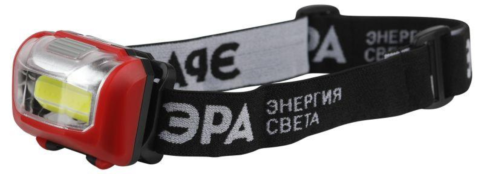 Изображение товара Фонарь налобный светодиодный ЭРА GB-709 Пиранья на батарейках 3 режима 5Вт