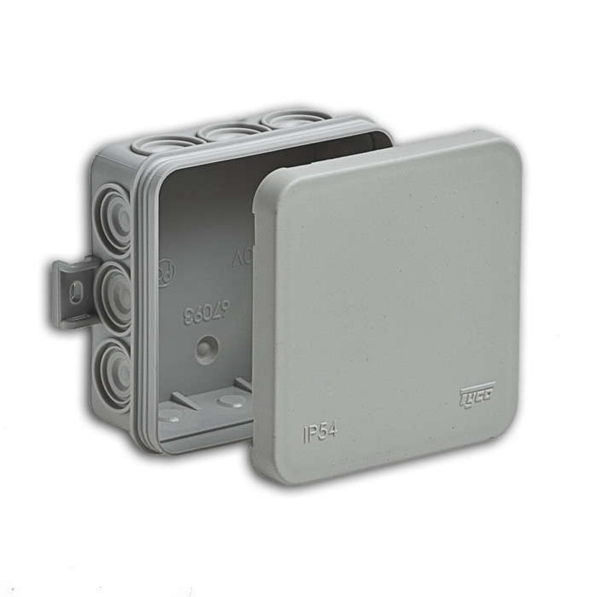 Изображение товара Распределительная коробка Ruvinil 85х85х35мм IP54 для электромонтажа