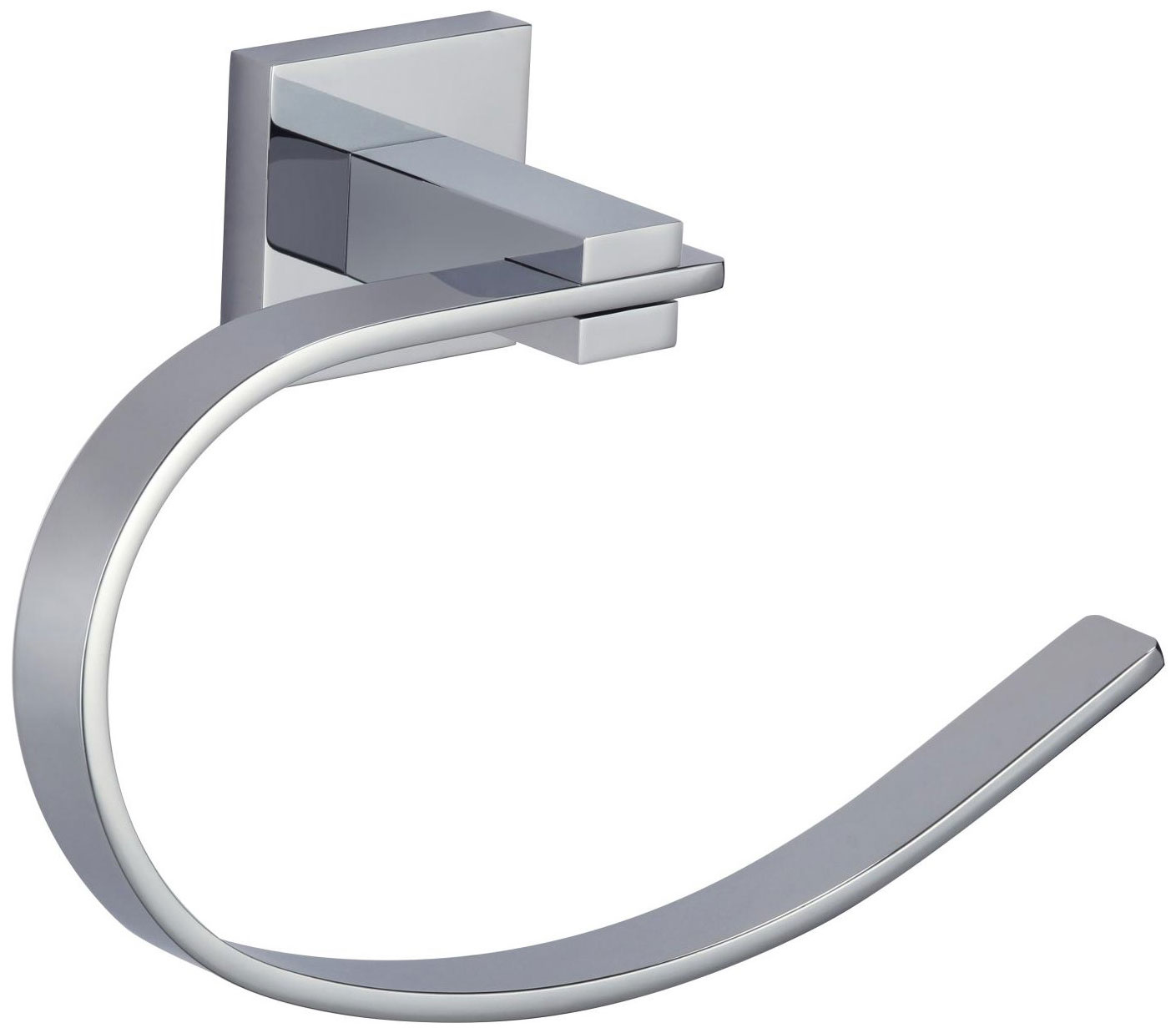 Изображение товара Держатель для полотенец кольцевой Savol 65а модель S-06563A хром латунь