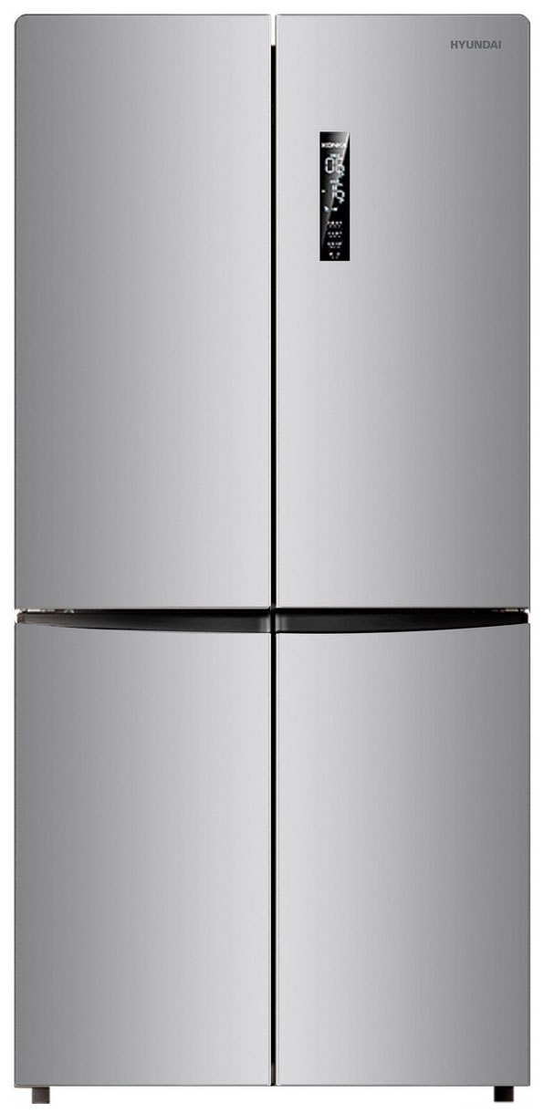 Многокамерный холодильник Hyundai CM5084FIX нержавеющая сталь