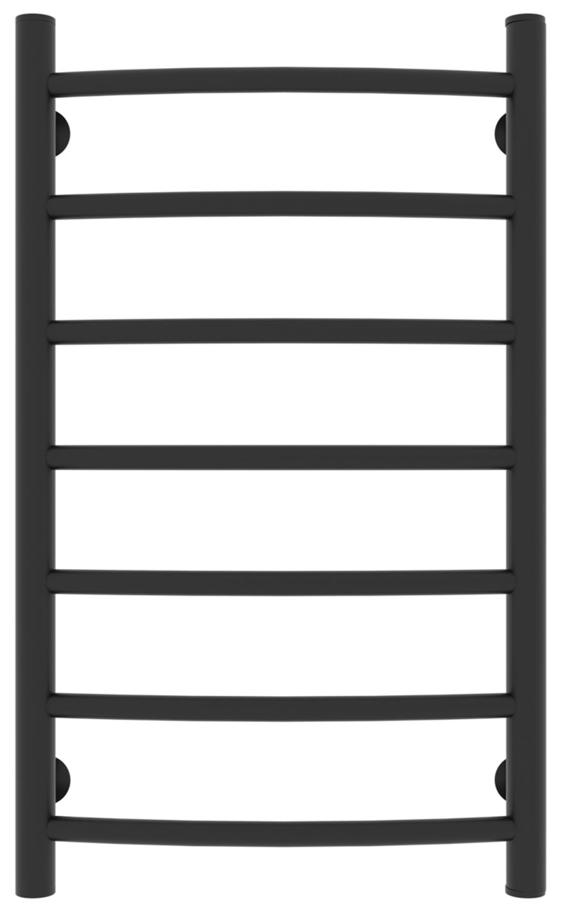 Изображение товара Полотенцесушитель водяной Laris Классик П7, 400х700, черный матовый (73208003ЧМ)