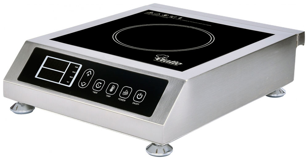 

Настольная плита Viatto VA-IC3540PRO, Серебристый/черный