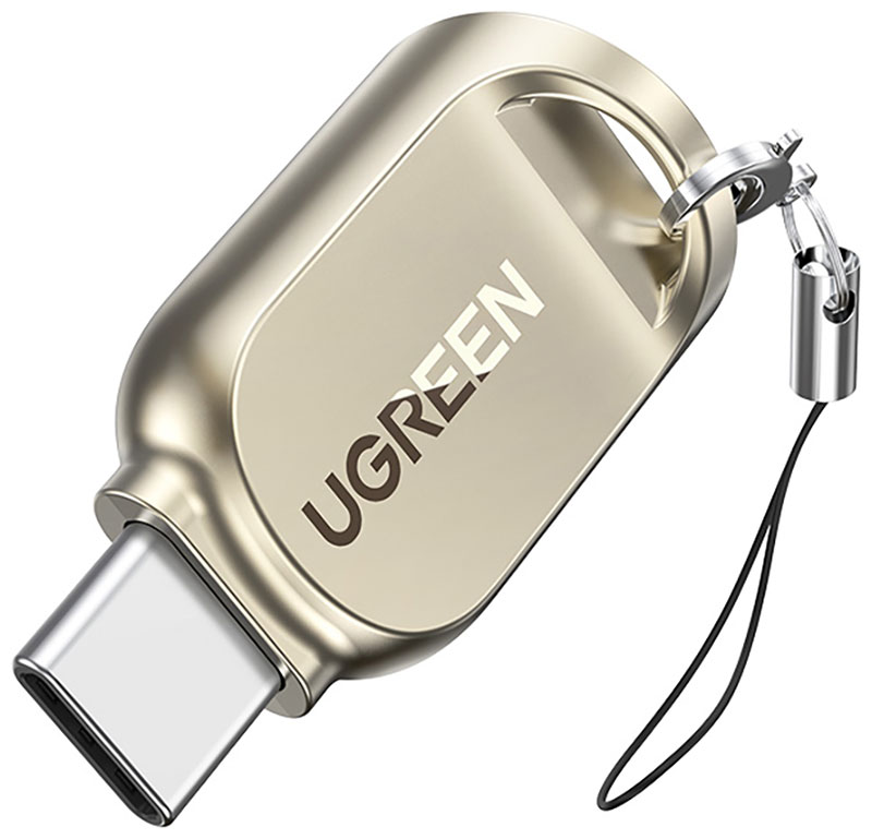 

Картридер Ugreen USB C - TF (80124), Серебристый