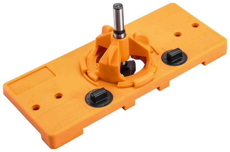 

Кондуктор для врезания петель Deko 35 мм, WWDL10 (041-0232) желтый