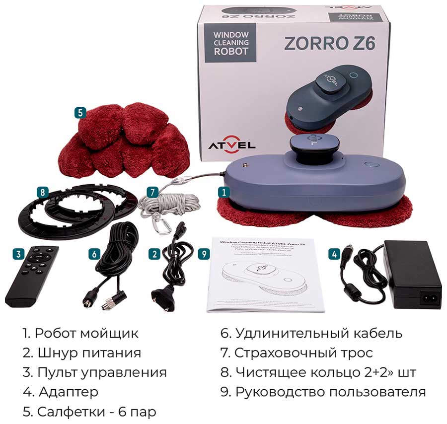 Робот мойщик окон zorro z6 отзывы