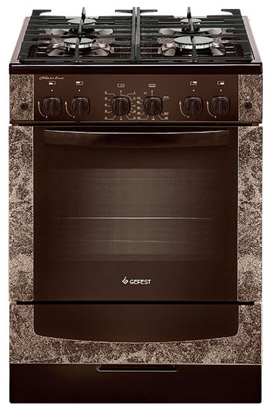 

Газовая плита Gefest ПГ 6500-02 0114, Коричневый с рисунком "мрамор"