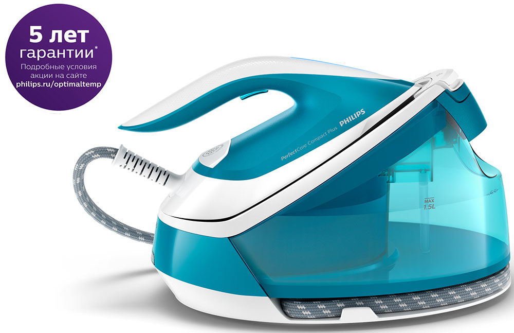 Изображение товара Парогенератор Philips GC 7920/20 с системой OptimalTEMP и вертикальным отпариванием