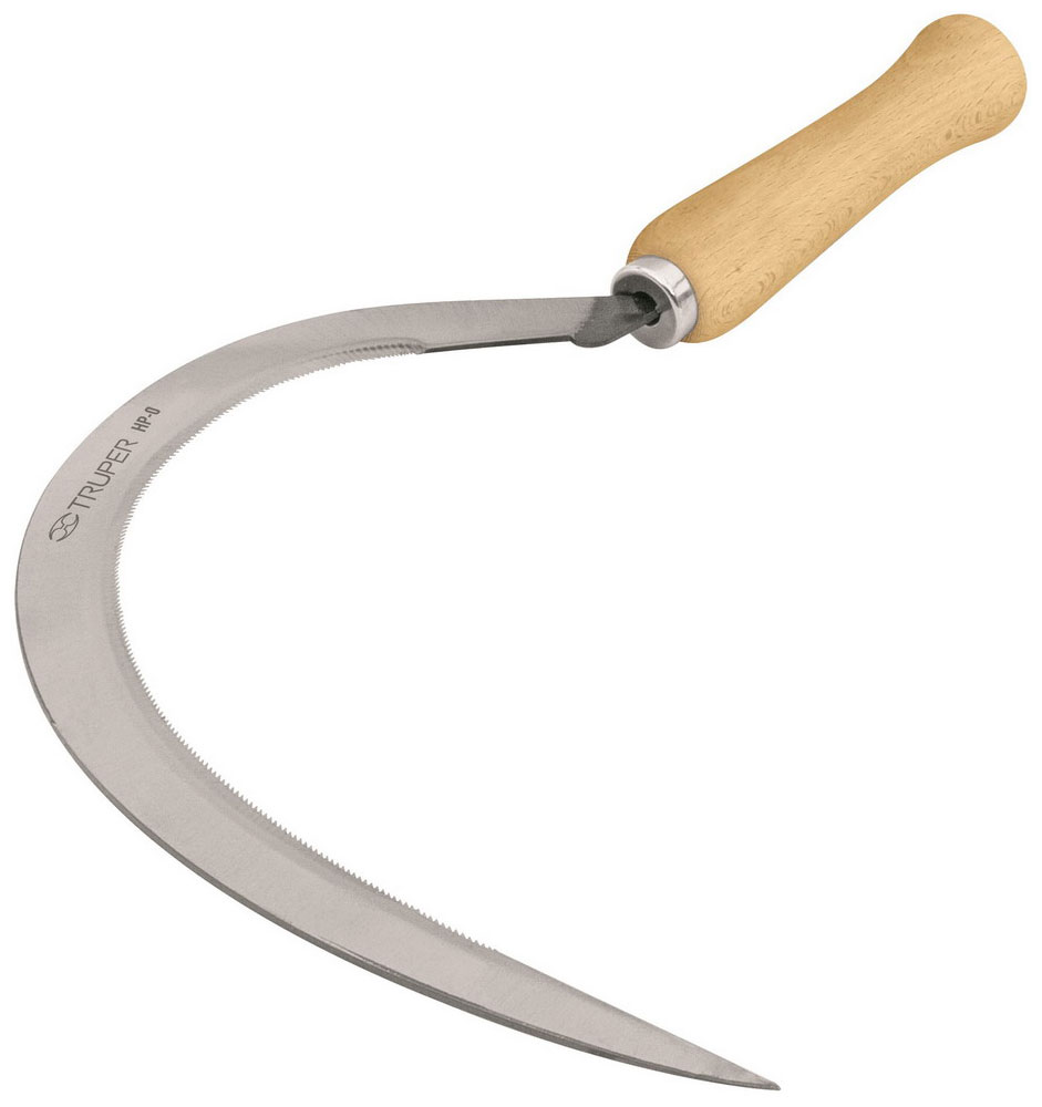 Изображение товара Серп Truper 250 мм высококачественный инструмент для сада и огорода