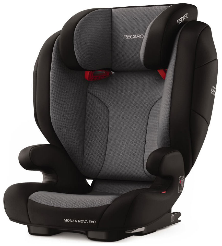 Автокресло Recaro Monza Nova Evo Seatfix, гр. 2/3, расцветка Carbon Black Автокресло Recaro Monza Nova Evo Seatfix, гр. 2/3, расцветка Carbon Black