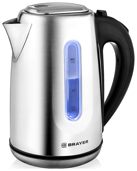 Изображение товара Чайник электрический Brayer BR1014 Изображение товара Чайник электрический Brayer BR1014