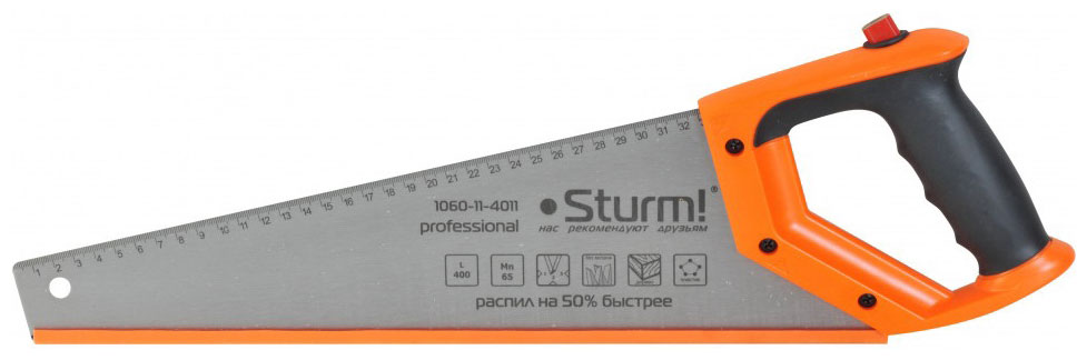Ножовка по дереву с карандашом Sturm 1060-11-4011 sturm 1060 11 5511 серебристый