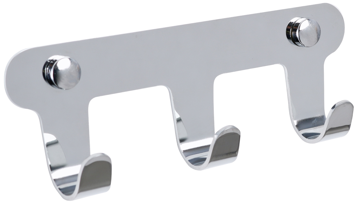 Изображение товара Планка 3 крючка Fixsen PRACTICA хром (FX-805-3)