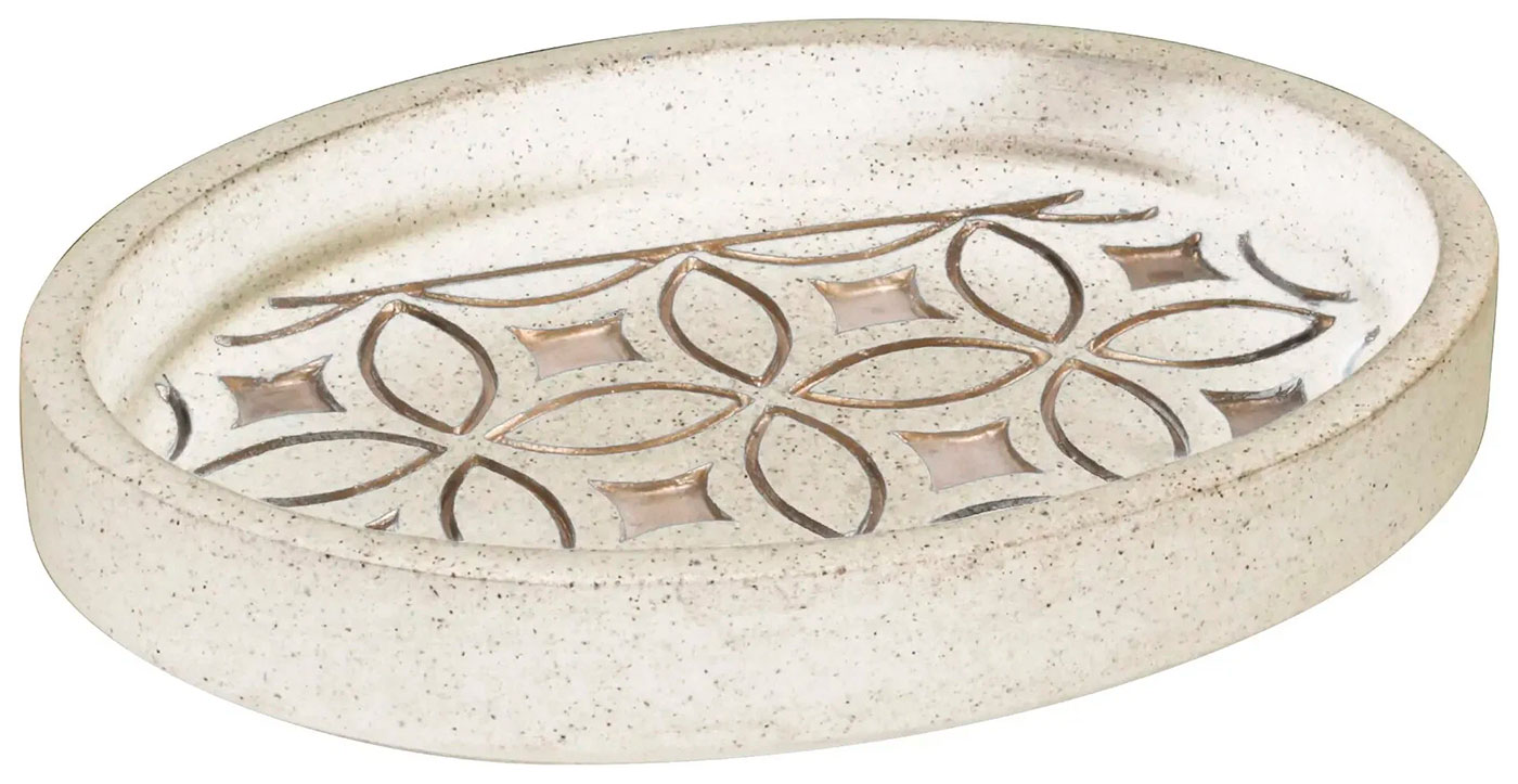 

Мыльница Fixsen Rich (FX-251-4), Бежевый/золото