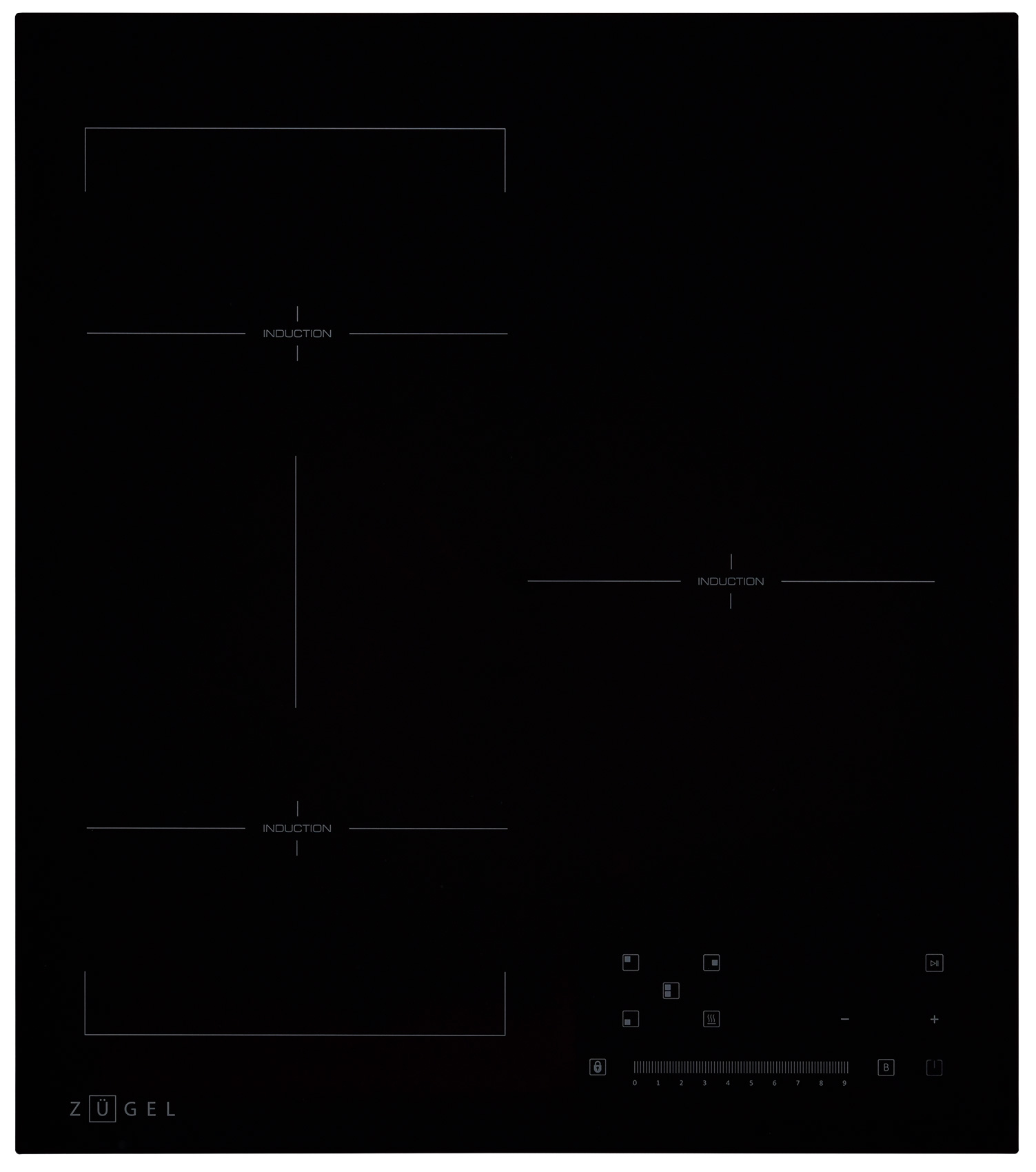 Электрическая варочная панель Zugel ZIH454B