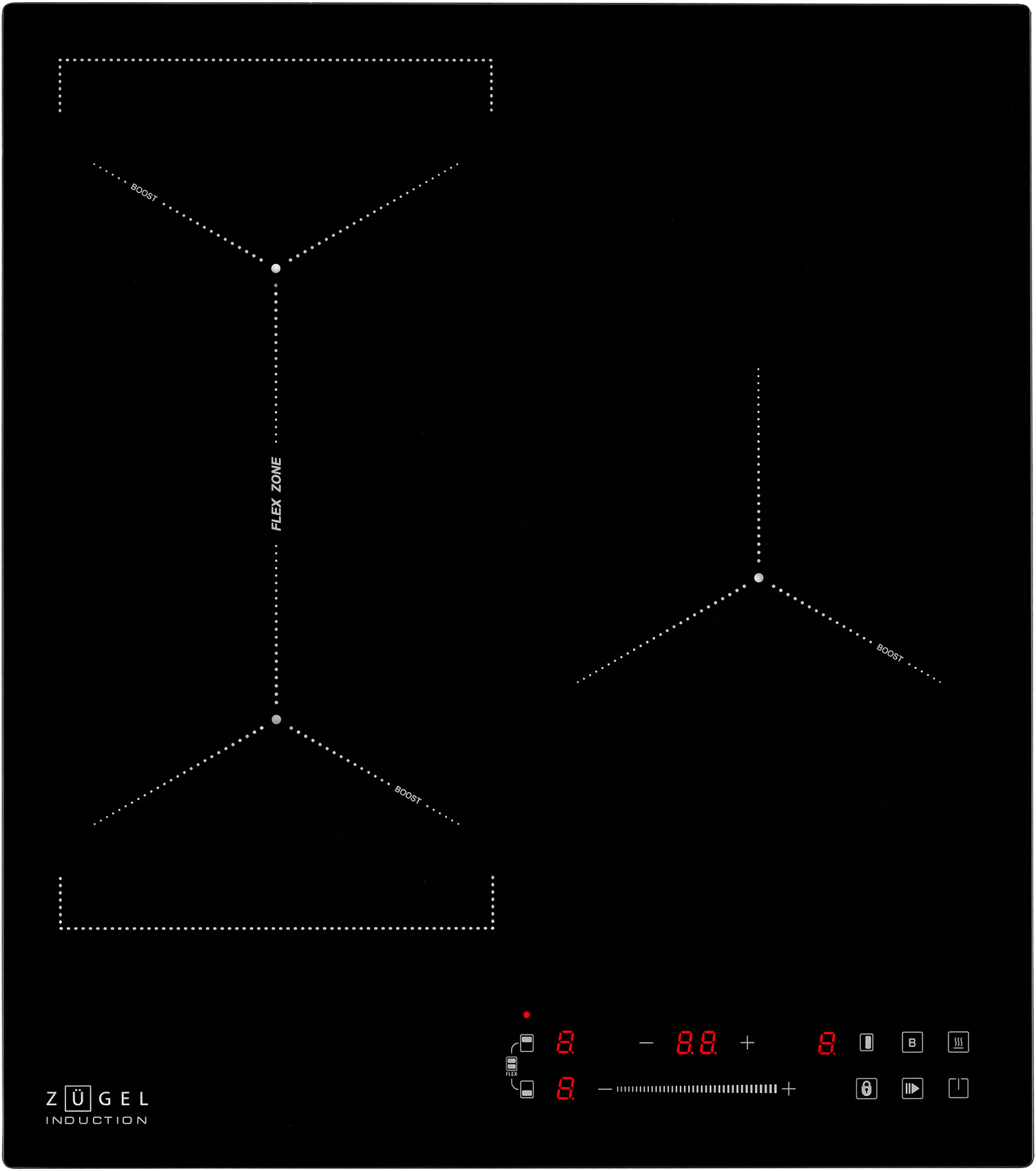 Изображение товара Электрическая варочная панель Zugel ZIH454B