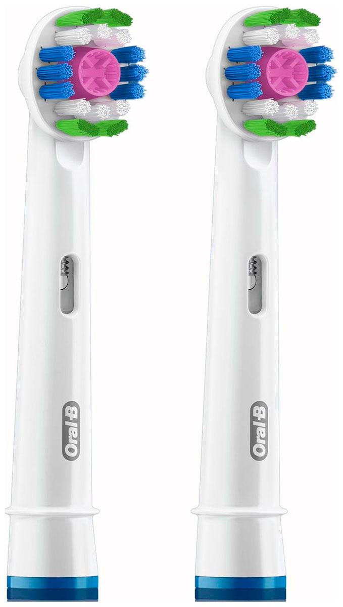 Изображение товара Насадки для зубной щетки Braun ORAL-B EB18рRB 3DWhite CleanMaximiser 2 шт, белый