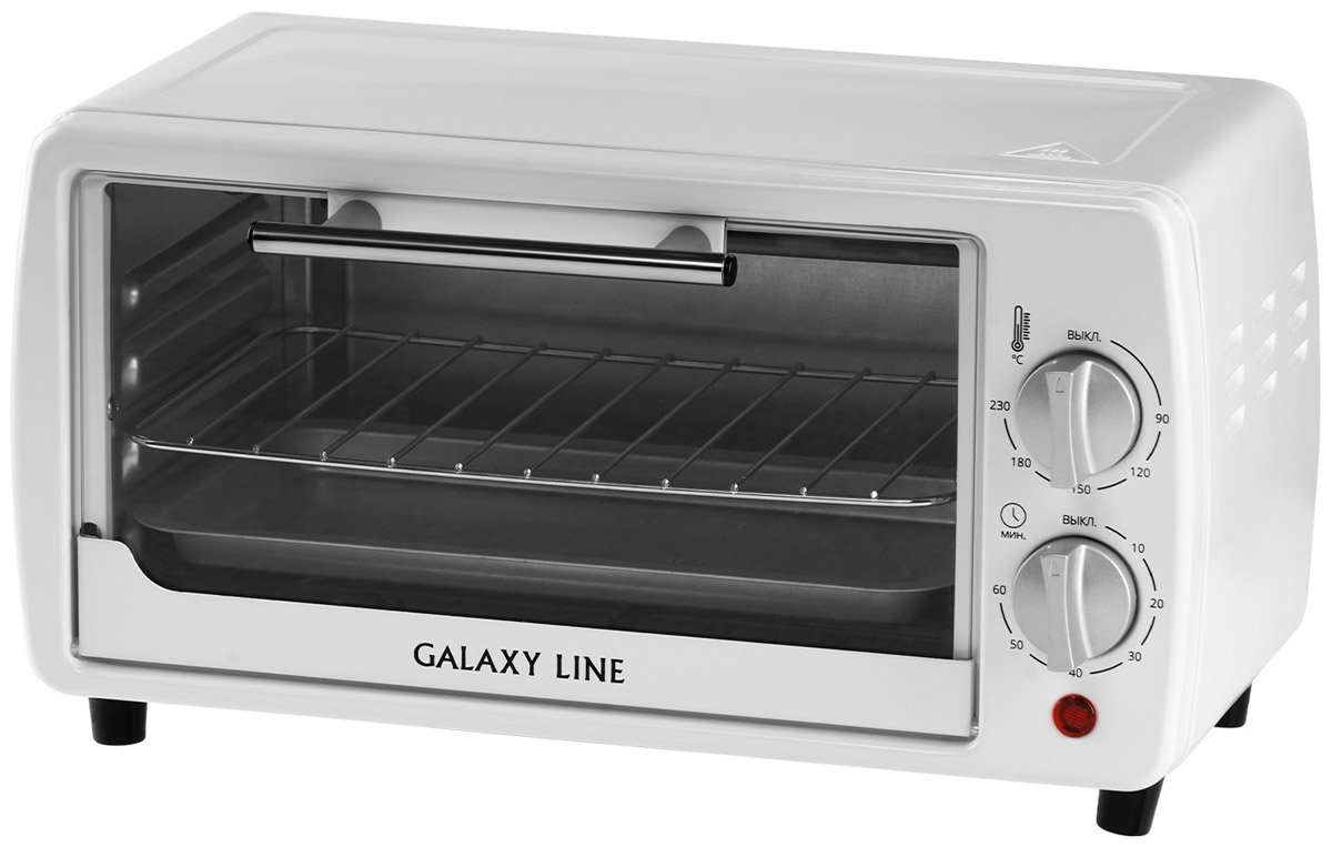фото Мини-печь galaxy line gl2625/белый