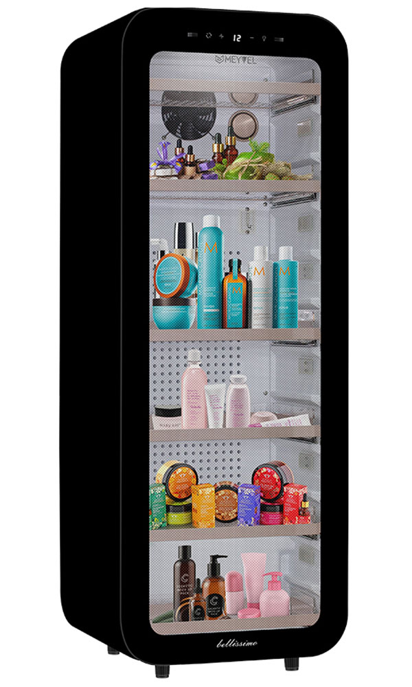 Изображение товара Холодильник для косметики и напитков Meyvel MD105-Black 105л стильный профессиональный