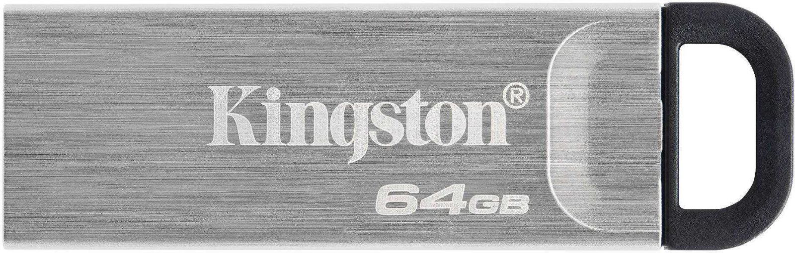 Изображение товара Флеш диск Kingston 64GB DataTraveler Kyson DTKN/64GB USB3.1 серебристый/черный Изображение товара Флеш диск Kingston 64GB DataTraveler Kyson DTKN/64GB USB3.1 серебристый/черный