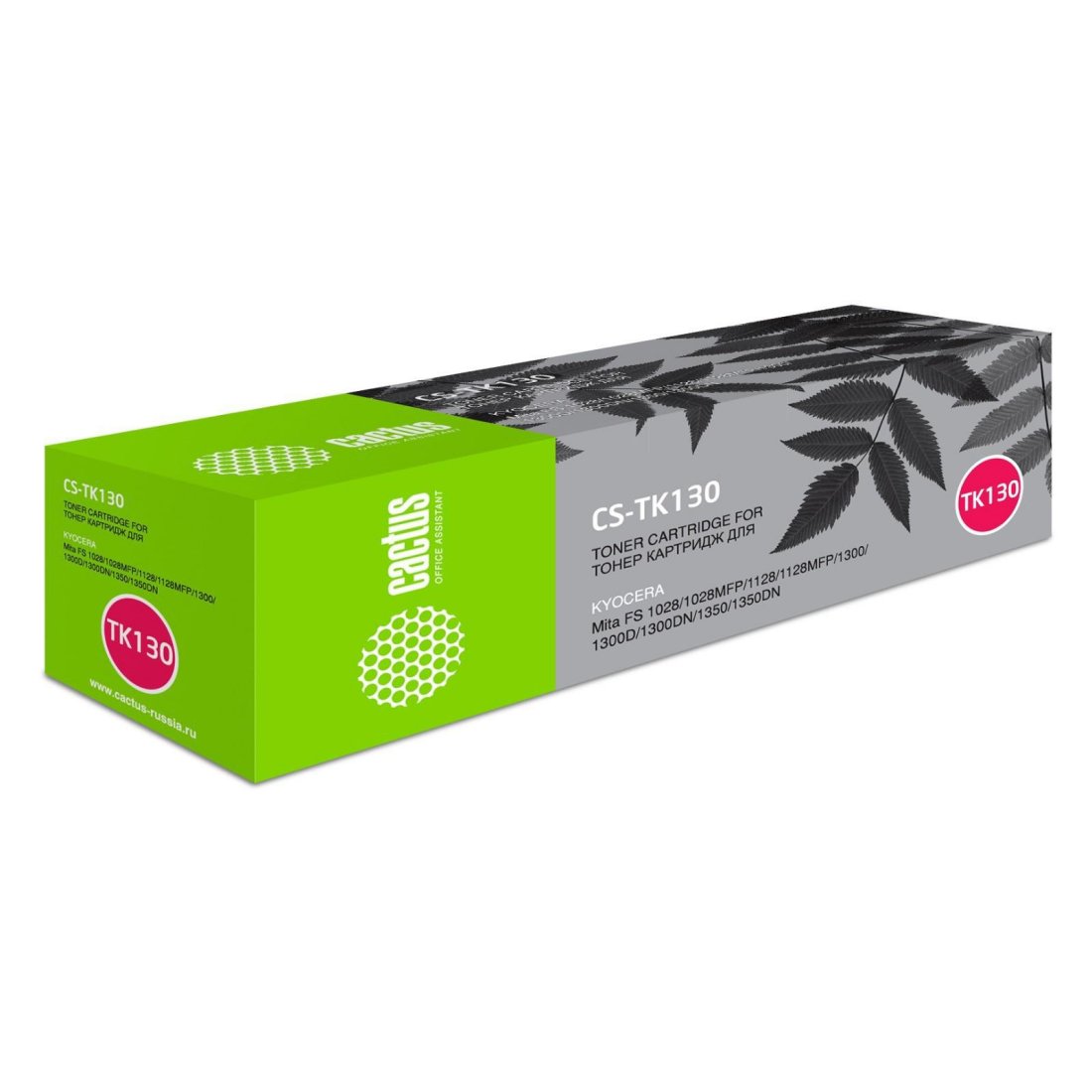 Изображение товара Картридж лазерный Cactus CS-TK130 TK-130 черный для Kyocera