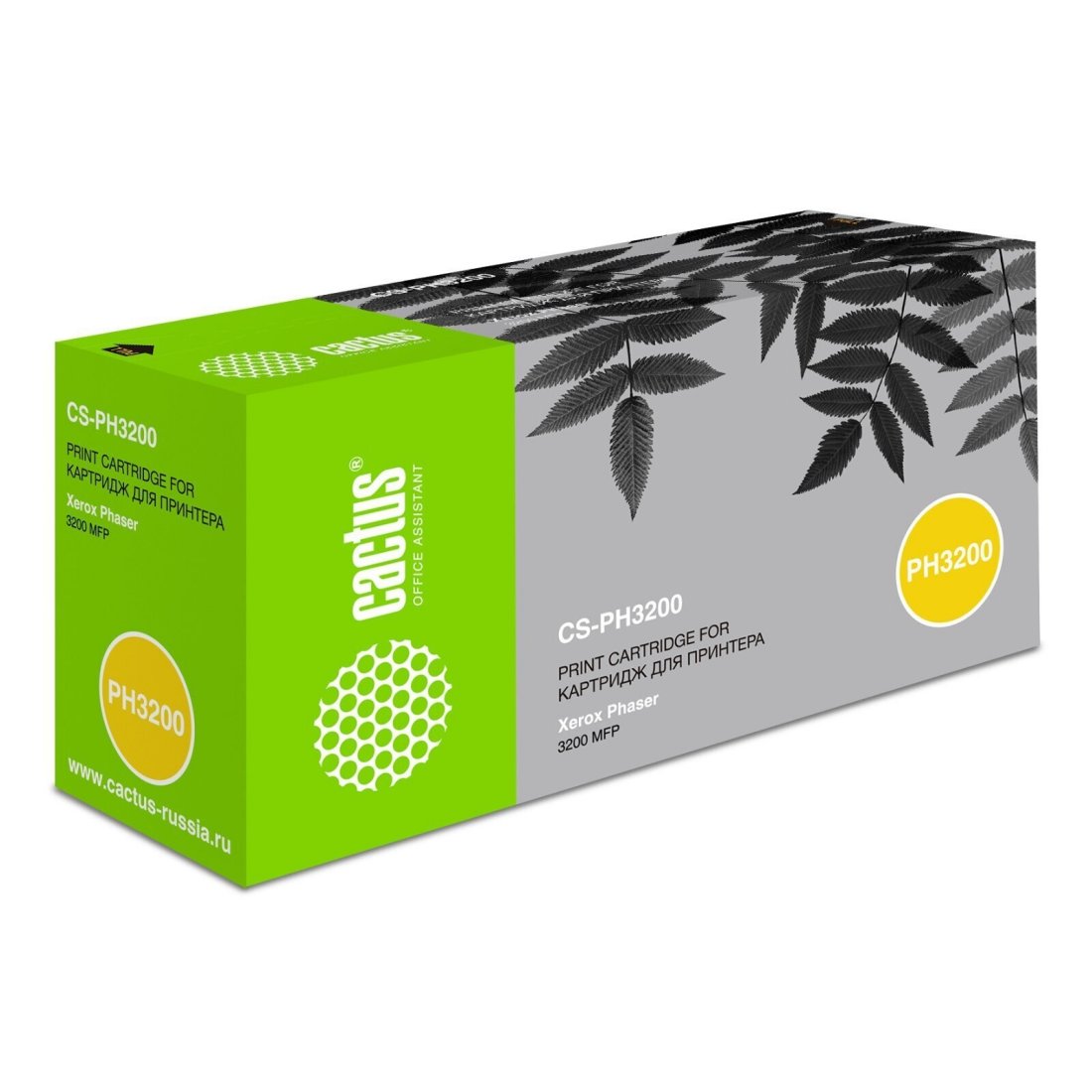 Изображение товара Лазерный картридж Cactus CS-PH3200 113R00730 черный на 3000 страниц