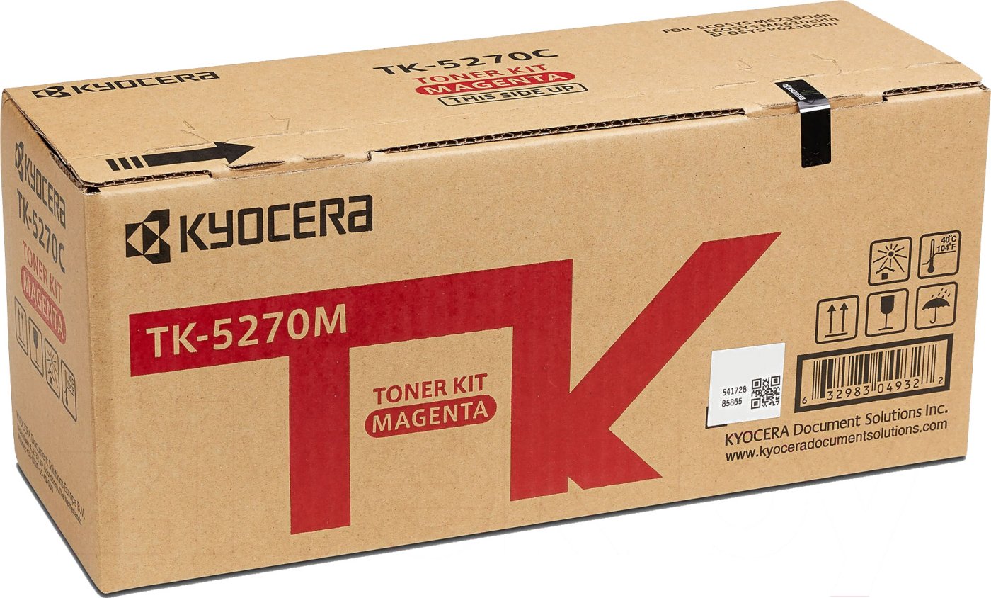 Изображение товара Лазерный картридж Kyocera TK-5270M пурпурный для M6230cidn/M6630cidn P6230cdn
