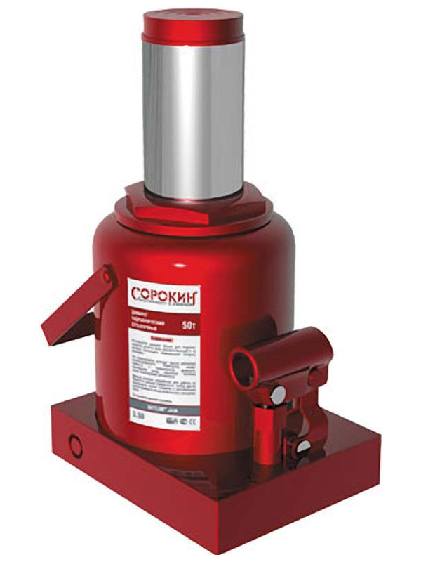 

Домкрат Сорокин 50 т (3.50), Красный