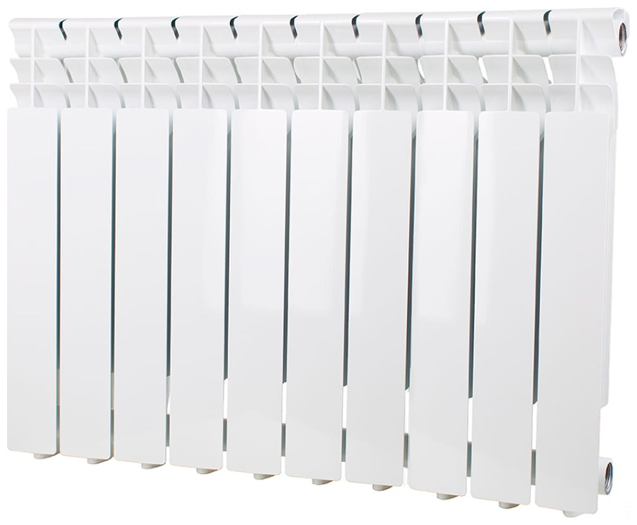 Изображение товара Алюминиевый радиатор Oasis Eco 500/80/10 10 секций Россия