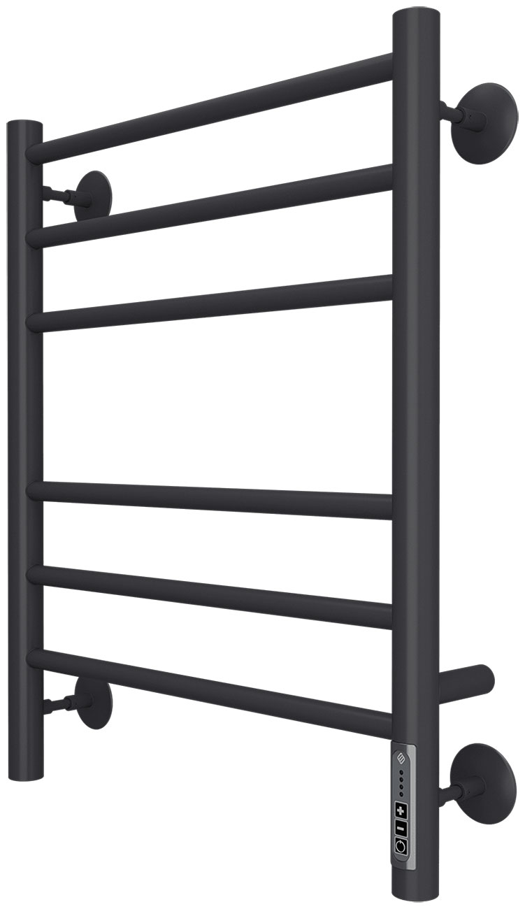 Изображение товара Электрический полотенцесушитель Terminus Аврора 60x48.2x7.2 см цвет черный