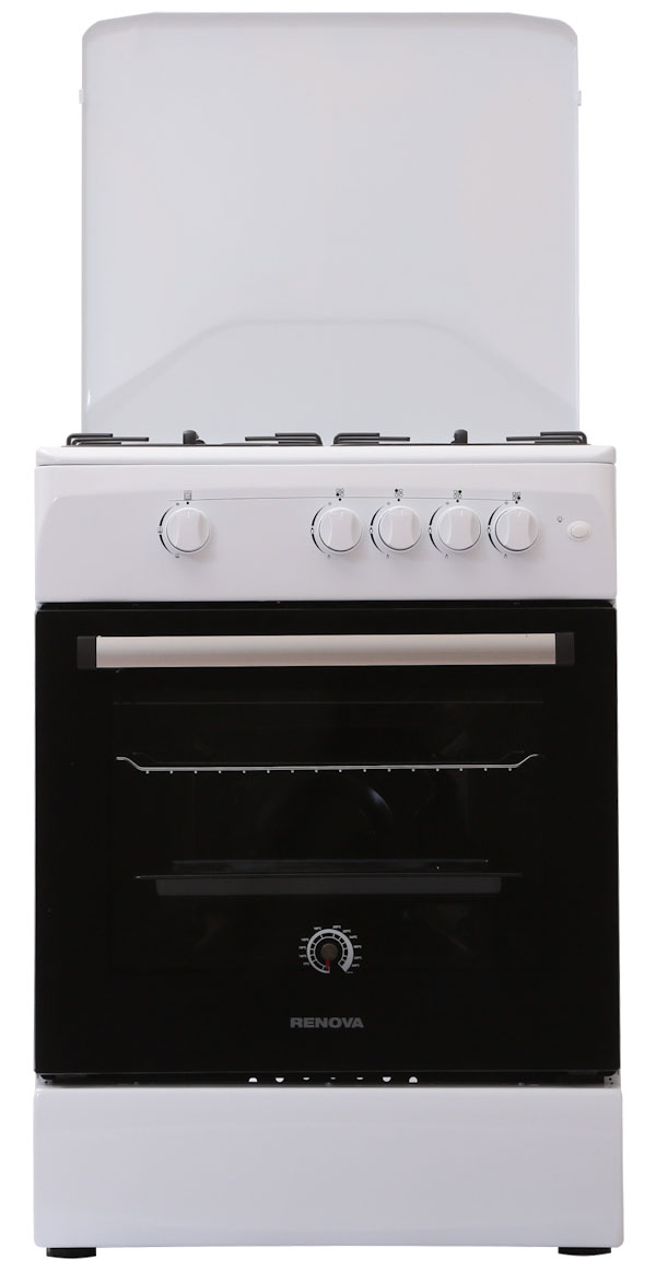Изображение товара Газовая плита Renova SG6G-W с 4 конфорками и духовкой 70 л