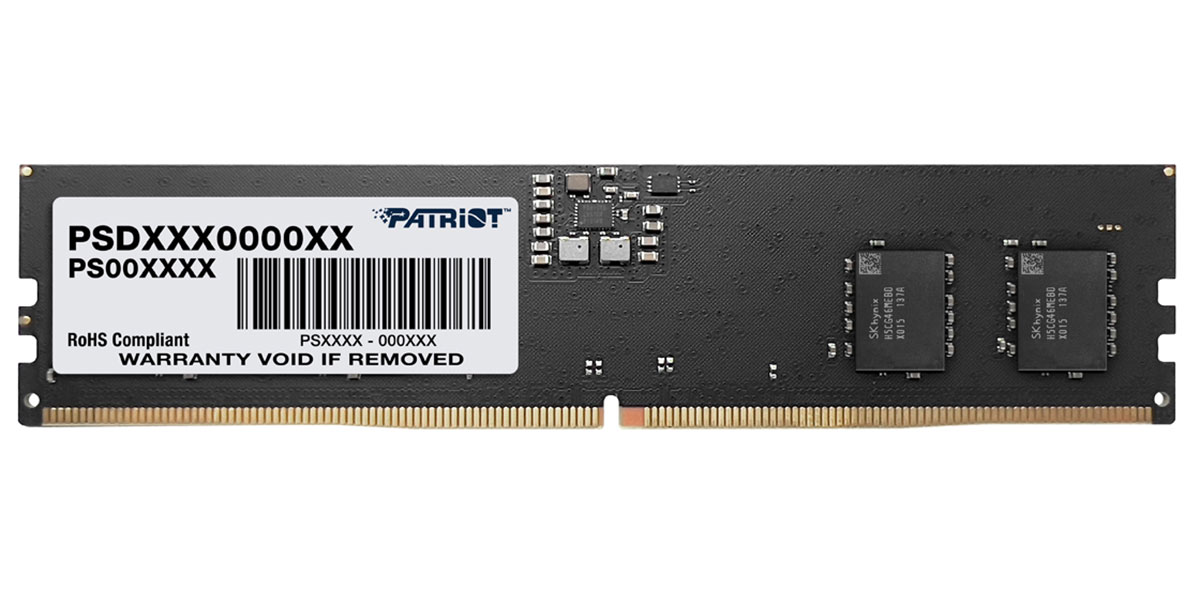 Изображение товара Оперативная память Patriot Memory DDR5 32GB 5600MHz Signature Line (PSD532G56002)