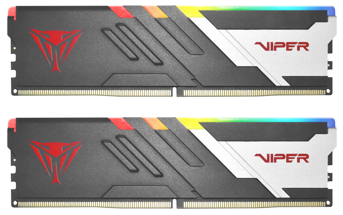 Оперативная память Patriot Memory DDR5 32GB (2x16GB) 7200MHz Viper Venom RGB (PVVR532G720C34K) Оперативная память Patriot Memory DDR5 32GB (2x16GB) 7200MHz Viper Venom RGB (PVVR532G720C34K)
