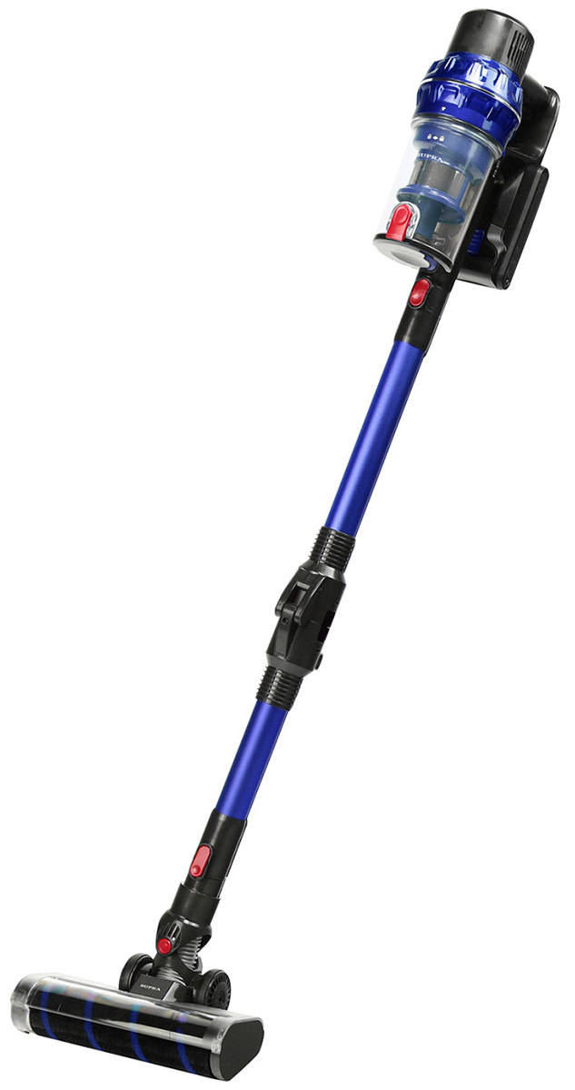 Изображение товара Вертикальный беспроводной пылесос Supra VCS-4092 для сухой и влажной уборки