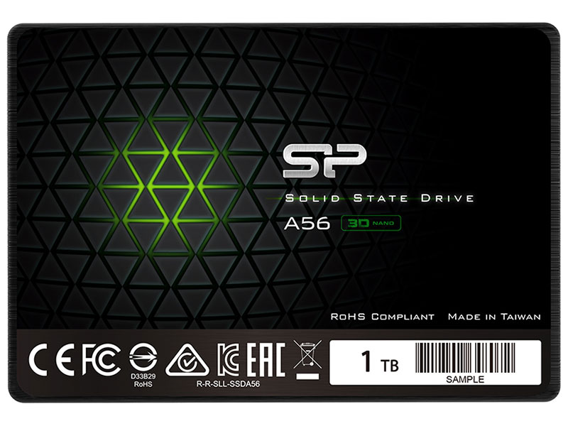 Изображение товара SSD накопитель Silicon Power 2.5 A56 1024 Гб SATA III (SP001TBSS3A56A25)