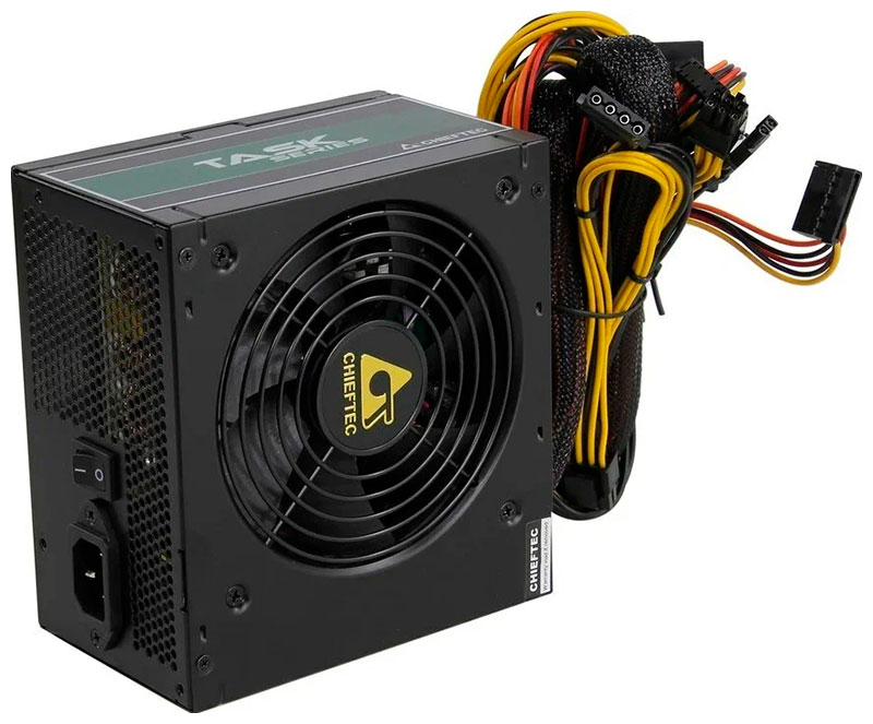 Изображение товара Блок питания Chieftec Task 600W ATX (TPS-600S) BRONZE